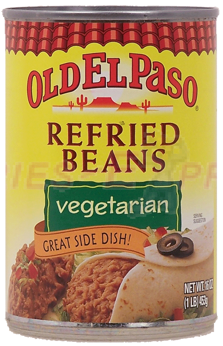 Old El Paso  vegetarian refried beans Full-Size Picture